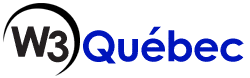 Logo de l'organisation W3Québec