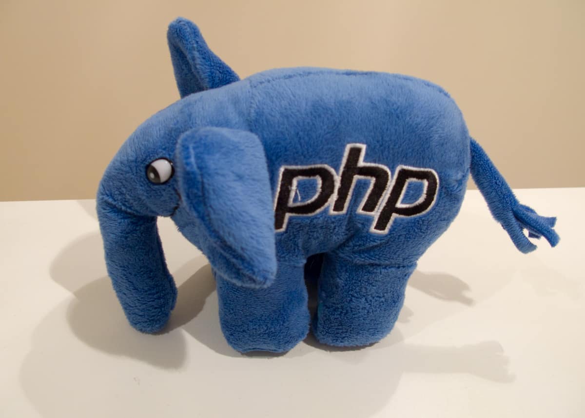 the PHP elephant mascot