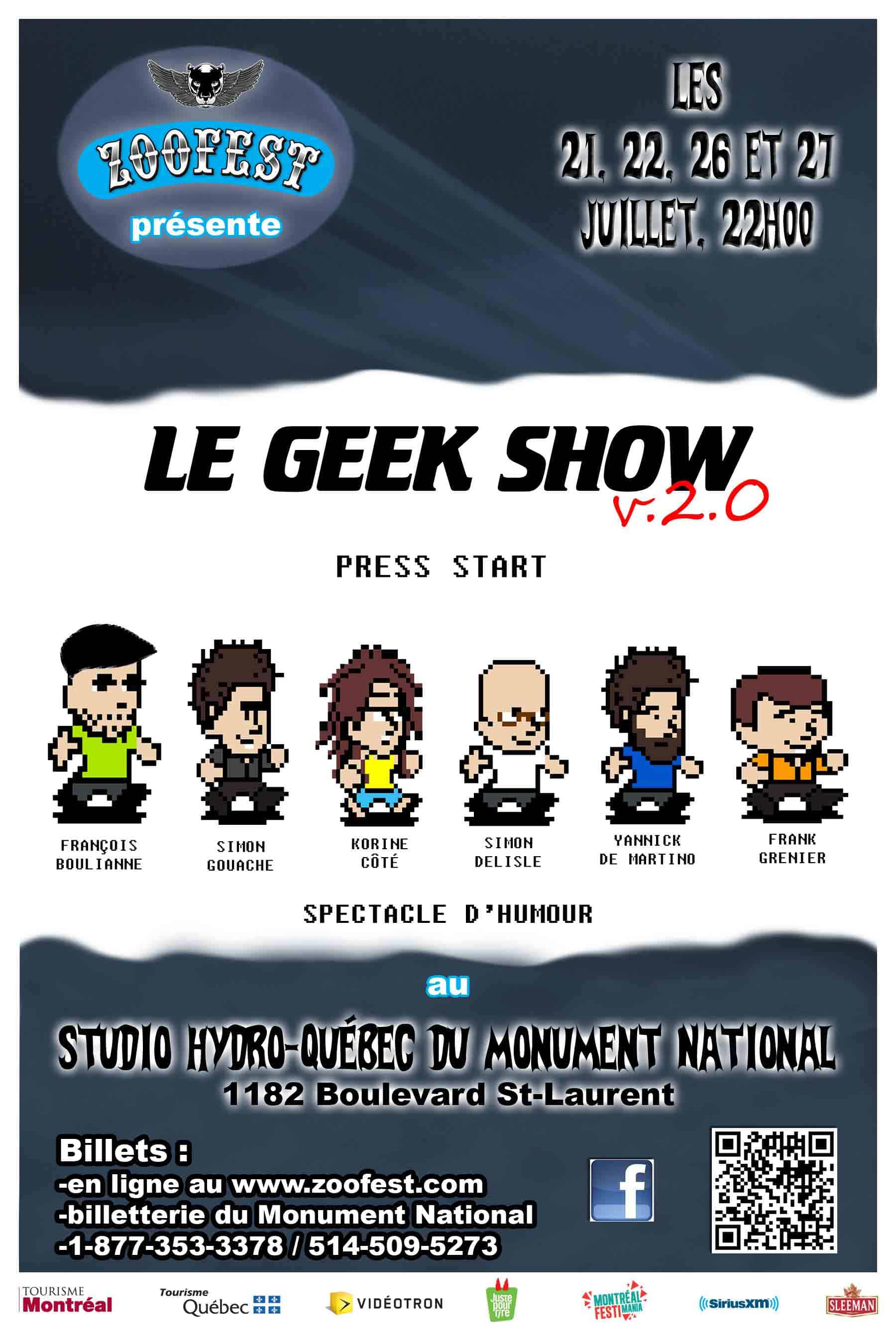 Article main image for Geek Show v2.0: gare aux ninjas